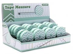 Chevron Tape Measure Counter Display Mint